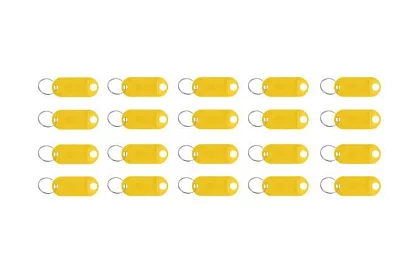 Kulcstartók az egyszerű azonosításhoz – 100 db, színes