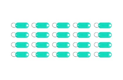 Kulcstartók az egyszerű azonosításhoz – 100 db, színes
