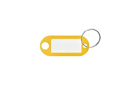 Kulcstartók az egyszerű azonosításhoz – 100 db, színes