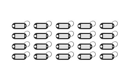 Kulcstartók az egyszerű azonosításhoz – 100 db, színes