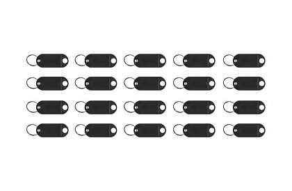 Kulcstartók az egyszerű azonosításhoz – 100 db, színes