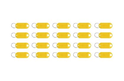 Kulcstartók az egyszerű azonosításhoz – 100 db, színes