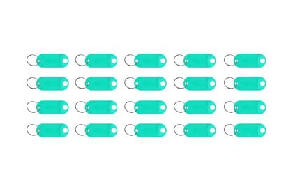 Kulcstartók az egyszerű azonosításhoz – 100 db, színes