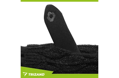 Érintőkesztyű - fekete