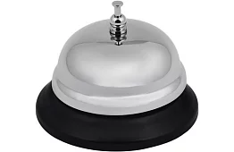 Recepciós csengő – ezüst