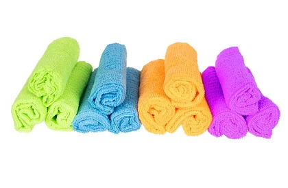 Mikroszálas törlők - 12 darabos készlet.