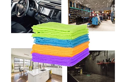 Mikroszálas törlők - 12 darabos készlet.