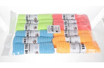 Mikroszálas törlők - 12 darabos készlet.