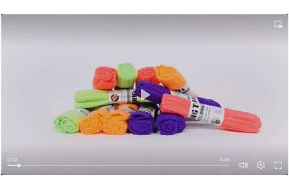 Mikroszálas törlők - 12 darabos készlet.