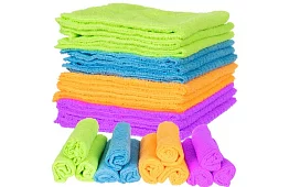 Mikroszálas törlők - 12 darabos készlet.