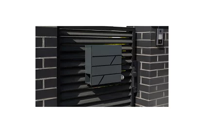 Postafiók – antracit