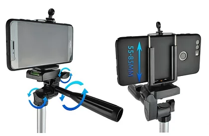 Állvány telefonhoz, fényképezőhöz és digitális eszközökhöz – stabil és hordozható - készlet