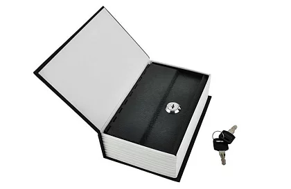 Trezor – doboz, amely egy könyvben rejtőzik 18 × 11,5 cm