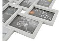 Képkeret 10 fényképhez – fehér