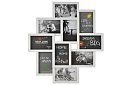 Képkeret 10 fényképhez – fehér