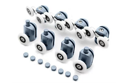 Zuhanykabinák tolóajtók kerekek – 8 db. KK9646