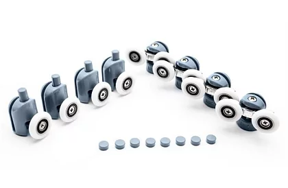 Zuhanykabinák tolóajtók kerekek – 8 db. KK9646