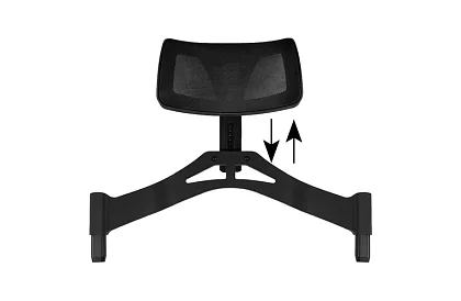 Alumínium kozmetikai szék fejtámlával