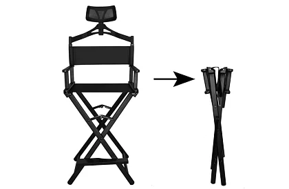 Alumínium kozmetikai szék fejtámlával