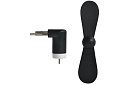 Mini ventilátor Micro USB – fekete