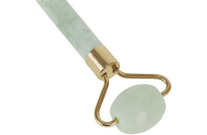 Jade masszázshenger arcra + gua sha lemez