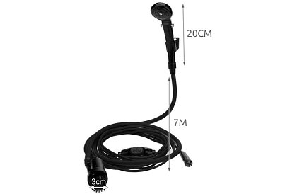 Hordozható utazási - kemping zuhany