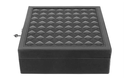 Ékszerdoboz kulccsal BEAUTYLUSHH – Fekete