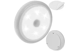 LED lámpa mozgás- és szürkületérzékelővel