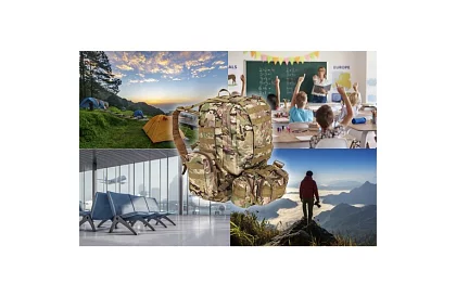 Nagy CAMO katonai hátizsák TRIZAND – 45 l