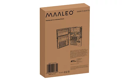 Művészeti festőkészlet bőröndben – 86 db