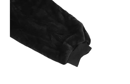 Oversize meleg pulóver – fekete