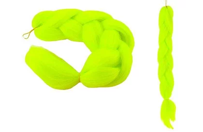 Szinétikus ombre fonatok a hajra - neon színű