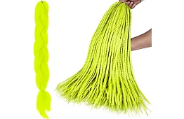 Szinétikus ombre fonatok a hajra - neon színű