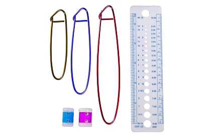 Horgoló készlet – 50 darabos kreatív készlet tokban