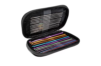 Horgoló készlet – 50 darabos kreatív készlet tokban