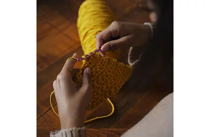 Horgoló készlet – 50 darabos kreatív készlet tokban