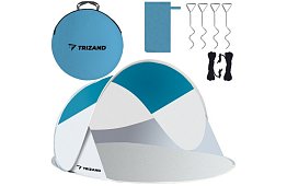 Strand sátor 220x120x90 cm – kékesszürke