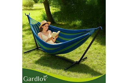 Kerti függőágy 200 × 150 cm kerettel