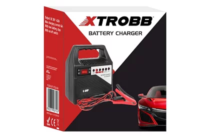 Akkumulátor töltő 6-12V / 6A – autóakkumulátor töltő