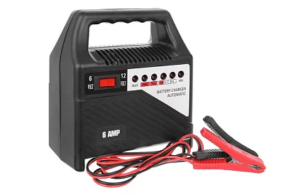 Akkumulátor töltő 6-12V / 6A – autóakkumulátor töltő