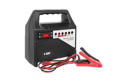 Akkumulátor töltő 6-12V / 6A – autóakkumulátor töltő