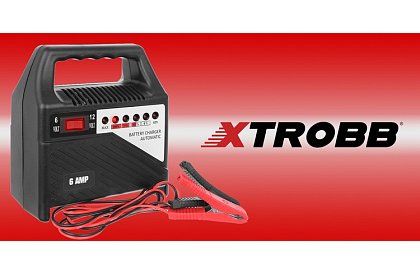 Akkumulátor töltő 6-12V / 6A – autóakkumulátor töltő