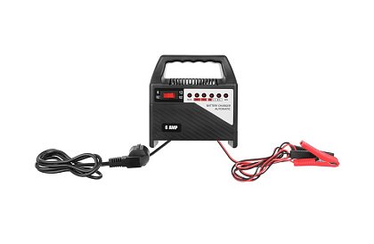 Akkumulátor töltő 6-12V / 6A – autóakkumulátor töltő