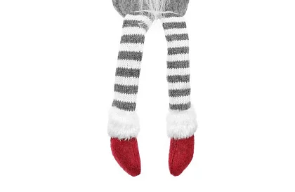 Ülő manó – szürke elf 50 cm