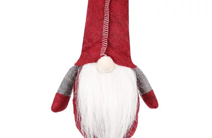 Ülő manó – piros elf 50 cm