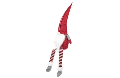 Ülő manó – piros elf 50 cm