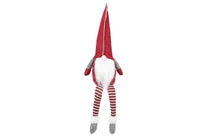 Ülő manó – piros elf 50 cm