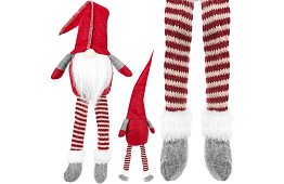 Ülő manó – piros elf 50 cm