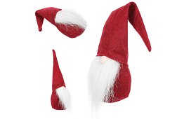 Álló manó – piros elf 30 cm