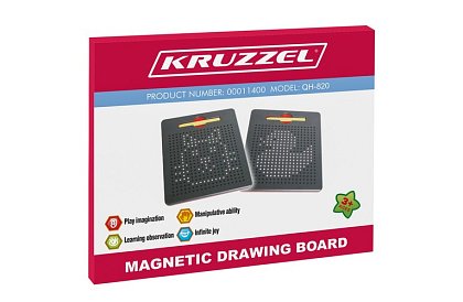 Táblázat + mágneses golyók + mágneses stylus